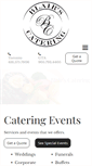 Mobile Screenshot of blairscatering.com